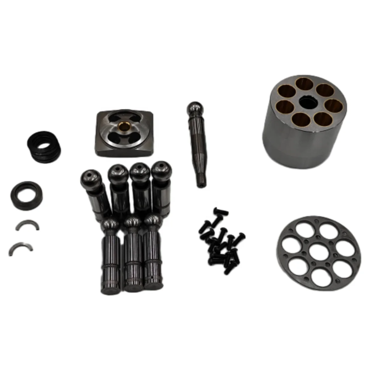 

Hydraulic Motor Parts Pump A6VM Series A6V80 A7V80 Inclined Shaft Hydraulic Motor Accessories Cylinder Block and Piston Assembly