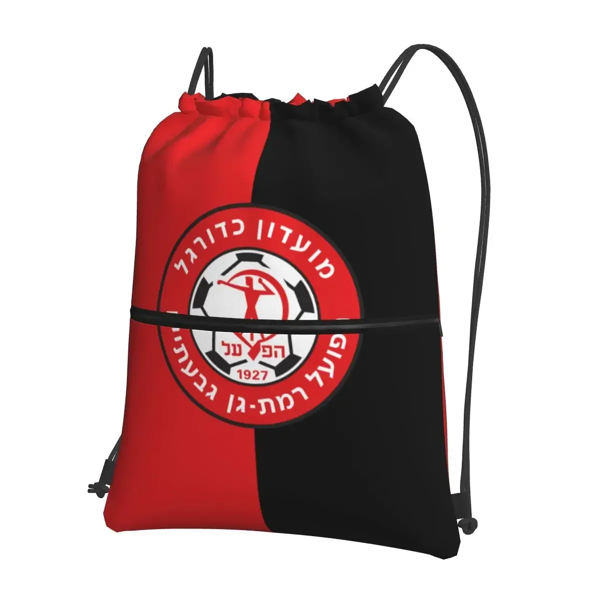 

Израиль Hapoel Ramat Gan Givatayim Fc Рюкзак большой вместимости, водонепроницаемый рюкзак на молнии и шнурке, спортивная сумка для хранения на открытом воздухе