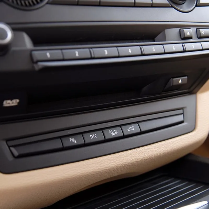 سيارة مساعدة عكس الرادار الاستشعار التحكم التبديل P زر الباب الخلفي زر الخلفي الجذع التبديل غطاء صالح لسيارات BMW X5 E70 X6 E71