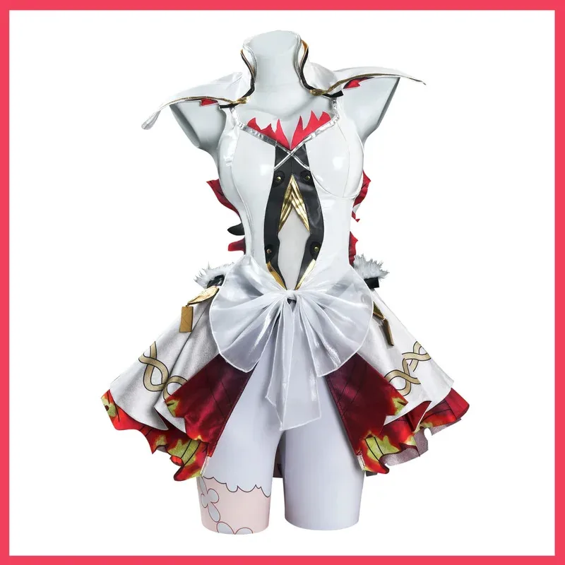 

Костюм для косплея с волнами Камелии, игра Wuthering Bloom Bearer of The Black Shores, парик, сексуальное платье, наряд, женский вечерние карнавальный костюм 5