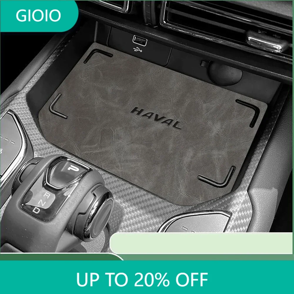 

For Great Wall For Haval Dargo 2th 2023 2024 Car Door Groove Mat Gate Storage Slot Coaster Dust-proof Sticker Water Up Pad