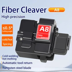 SaIVXIAN-A8 Alta Precisão Fibra Cutelo, Fibra Óptica Cabo Faca De Corte, 24 Lâmina De Superfície, Ferramentas FTTH, Waste Fiber Box