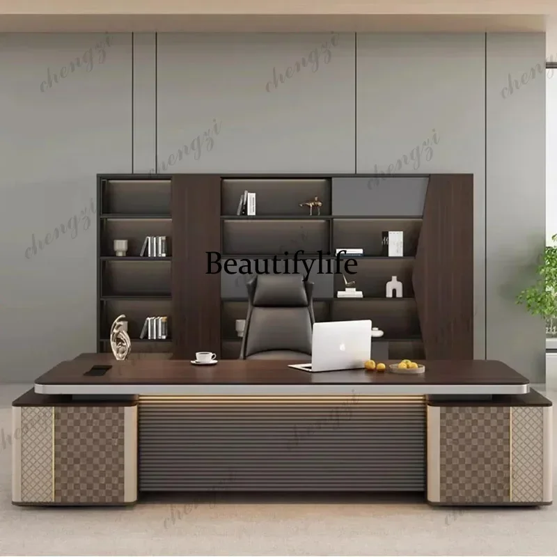 A139Executive Reception Office Desk Table Pliante Reading Desk Coffee Multifunction Home Furniture Ufficio Tavolino Hotel Furnit