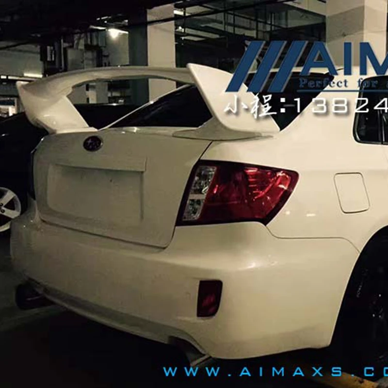 

Для Subaru Impreza WRX STI Style 2007-2016 задний спойлер багажника ABS неокрашенный спойлер