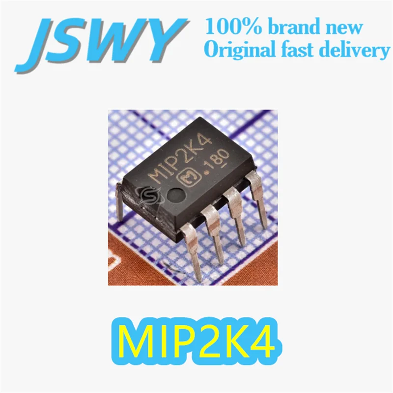 

(10/50 pieces) MIP2K4 Original DIP-7 Package Battery Charging Controller 100kHz Switching Frequency Electronics In Stock
