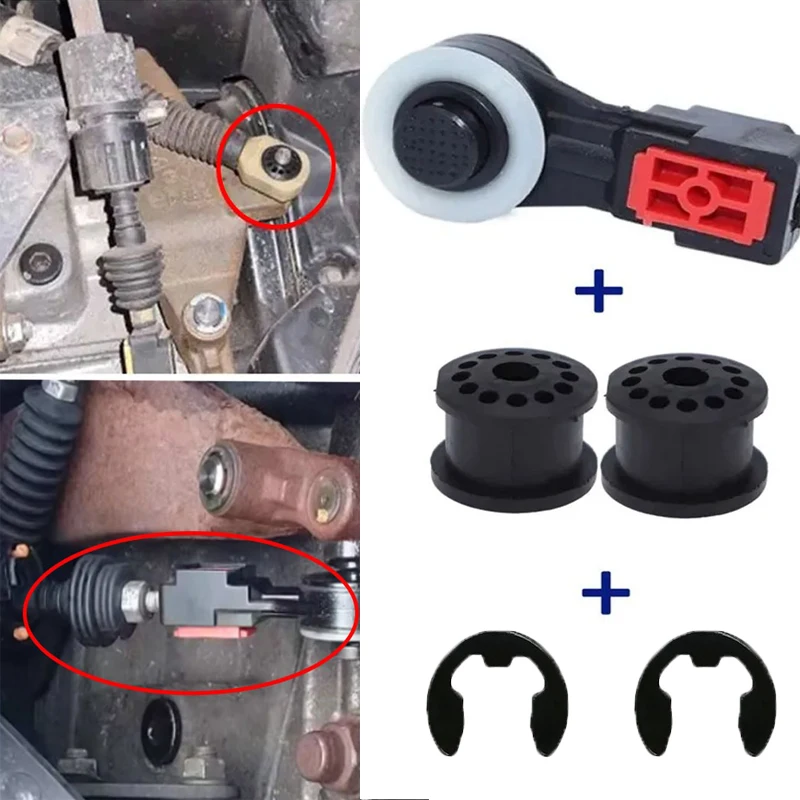 

Для Ford для C-Max для Fiesta для Focus для Fusion 1 комплект MT втулка переключения передач рычаг переключения передач 4S6P-7412-AA