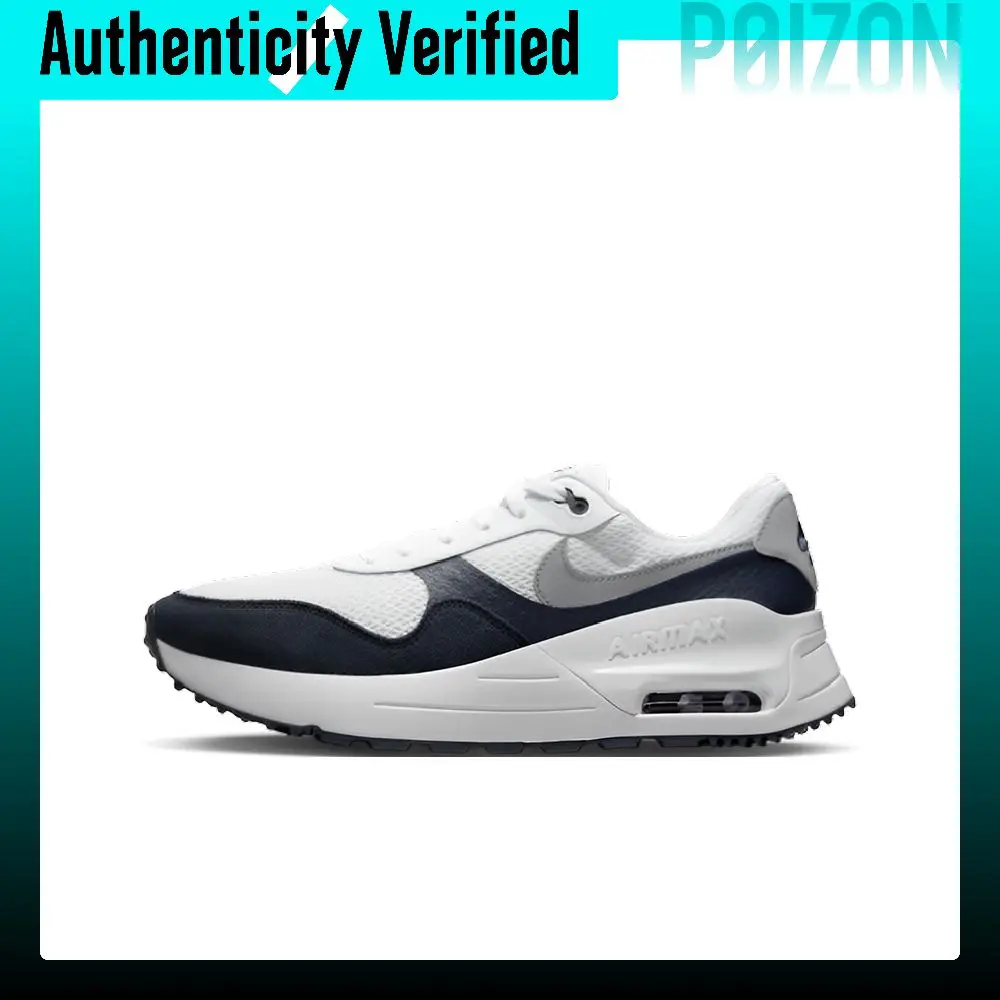 Nike Air Max SYSTM Casual Shoes Men's Low-top White/Blue DM9537-102