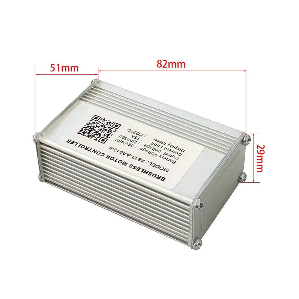 

Nulkomma Ebike Brushless Motor Controller X813-AA013-6 36/48V 15A for KD21C Protocol Electric Scooters MTB Speed Controller