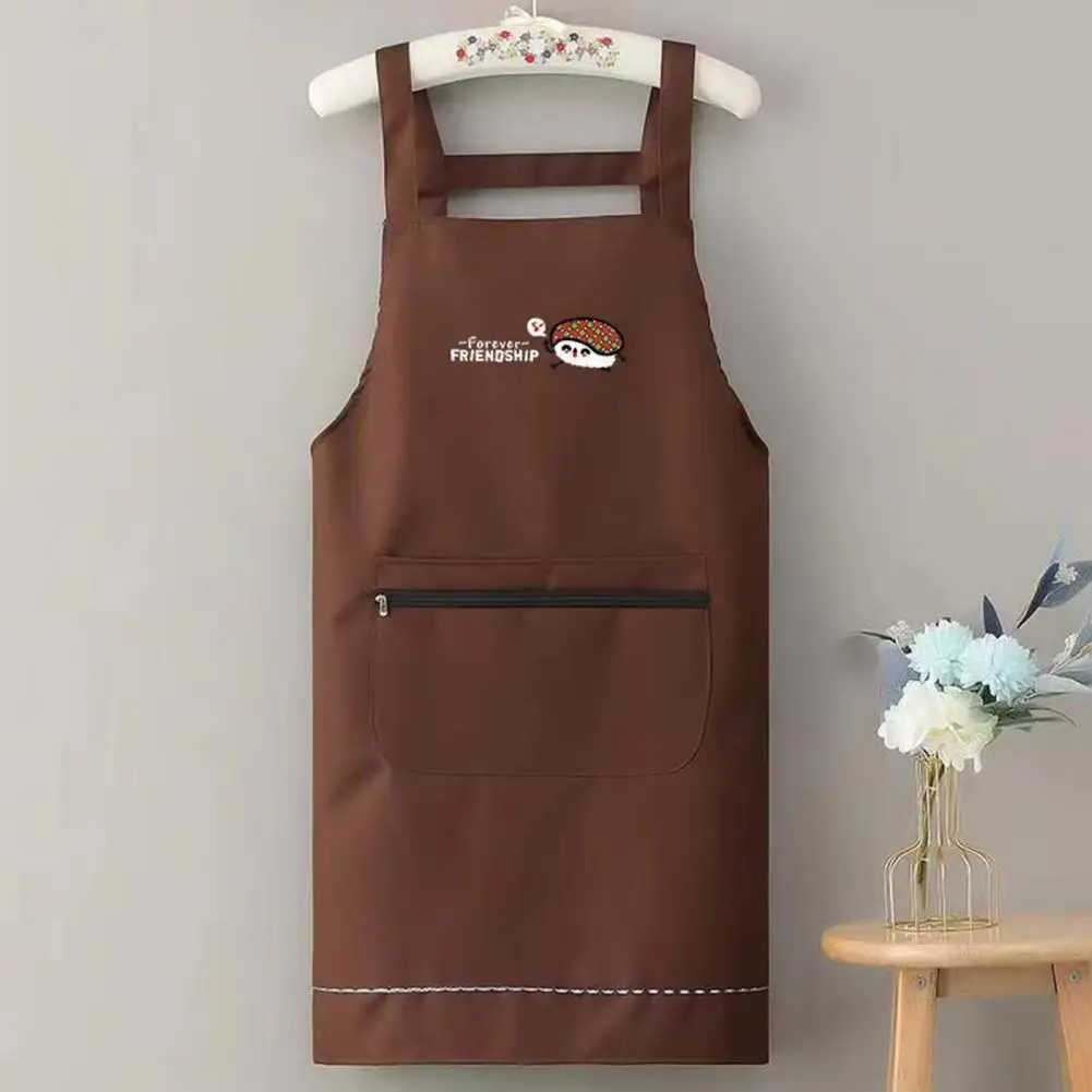 Waterproof Cooking Apron Pvc Women Men Oil-proof Kitchen Apron Japanese Korean Style Baking Cooking Housework Cleaning Apron