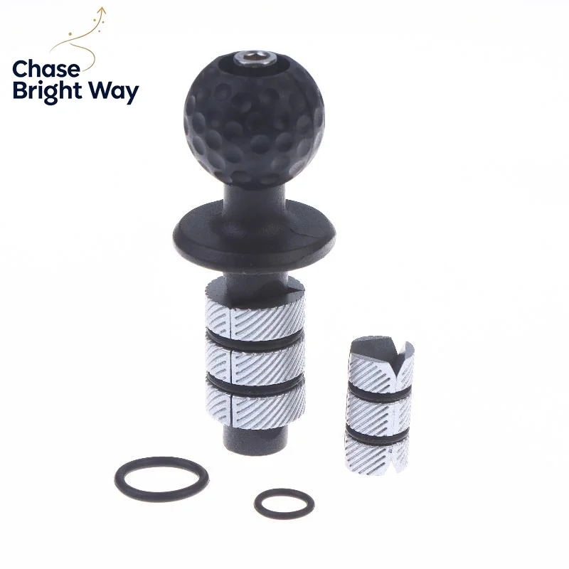 25mm Ball Head Universal Motorcycle Bike Black Mount Fork Stem Ballhead Base For Mount Kit Adapter Mobile Phone Holder