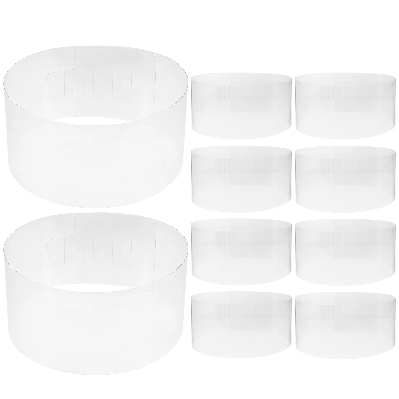 10 Pcs Hat Stock Lining Support Supporting Stand Inner Cap Rack Stretcher Hats Holders Plastic Accessories Filling