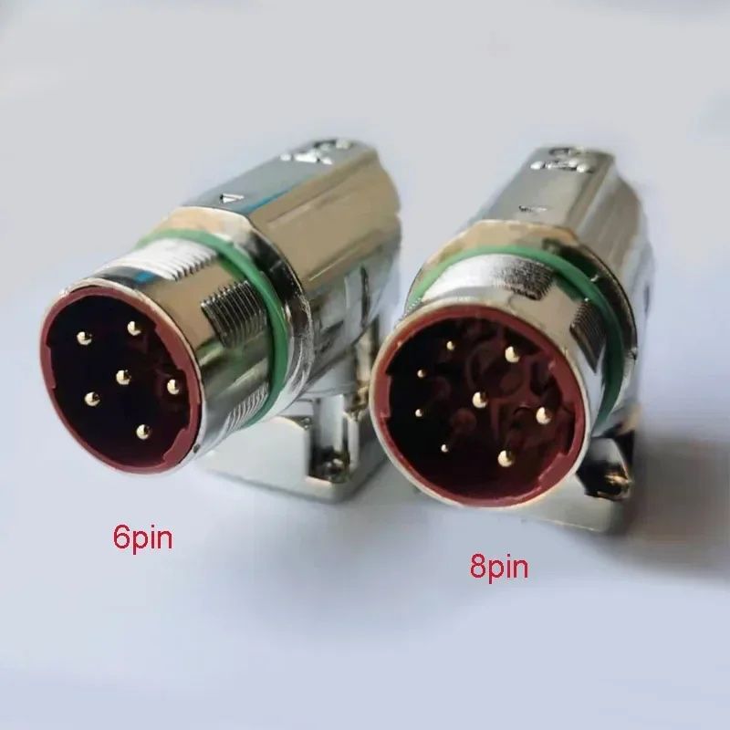 M23/923 Aviation Plug 6-core 8-core Servo Motor Encoder L Power Plug Power Supply Power Plug