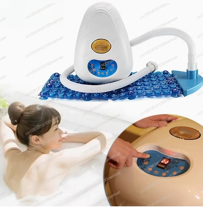 

Hydrotherapy Bubble Spa Machine Tub Massage Massaging for Relaxing Hot Tubs Ionizer Bubble Bath Massage Mat