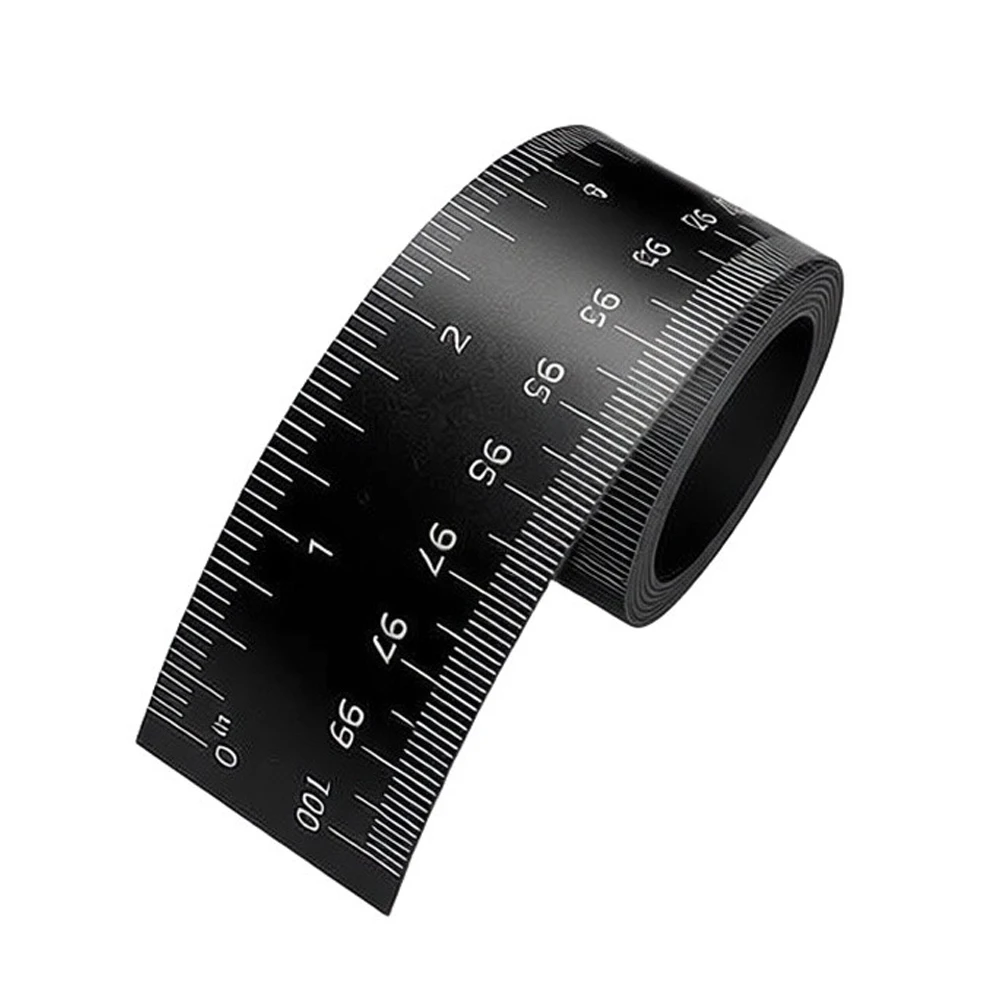 Workshop-Ready Magnetic Scale Ruler with Dual-Sided Graduations in Centimeters and Inches for Tool Cabinet and Mounting