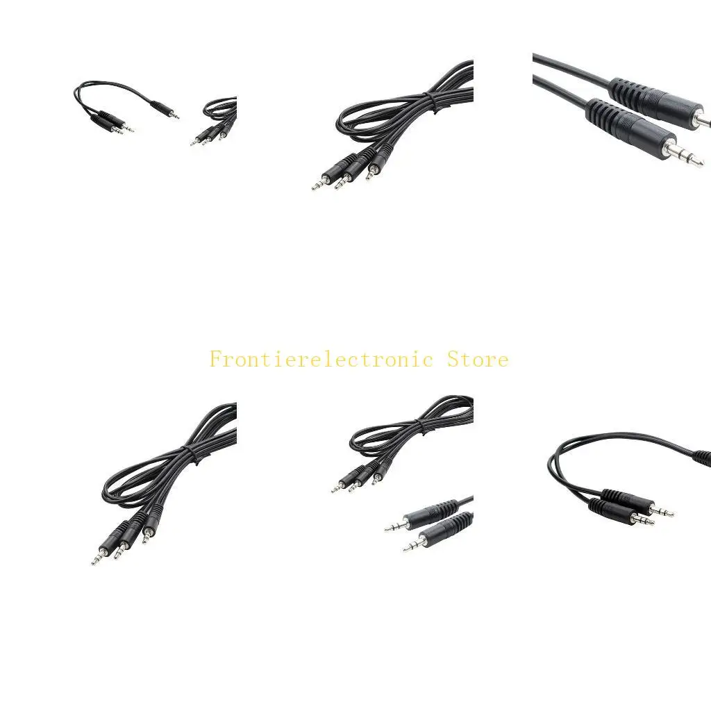 G8DB 3.5mm Y Splitter Cable Male to 2x3.5mm Male Adapter Speaker Headphones Extension Cable Headphones Splitter