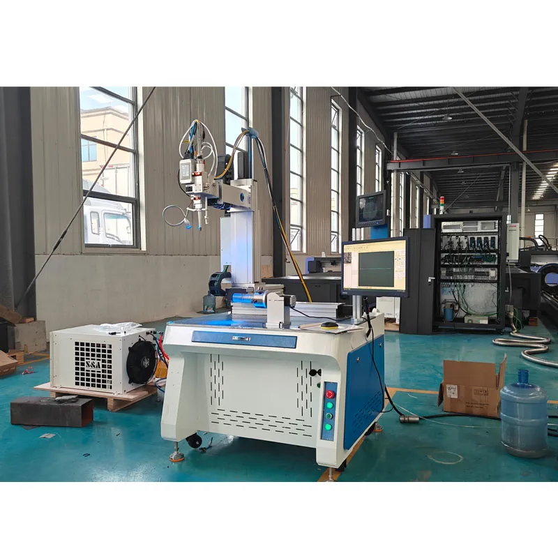 

Six Axis Robotic Arm Fiber Laser Welding Machine 1500W 2000W 3000W Platform Welding Machine