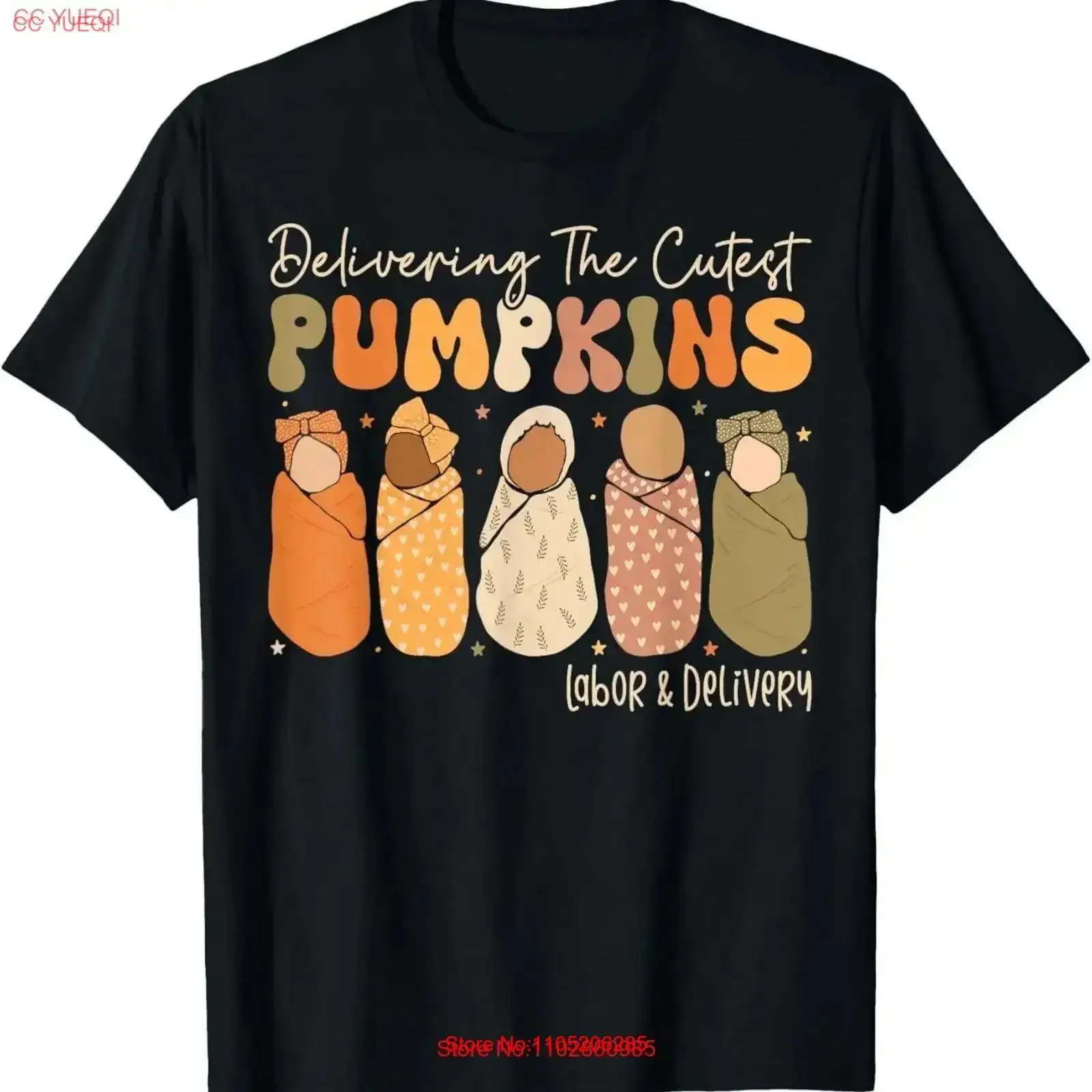 Delivering The Cutest Pumpkins Labor Delivery Fall Autumn T Shirt vintage Washed Versatile Slightly Comfortable vintage Washed