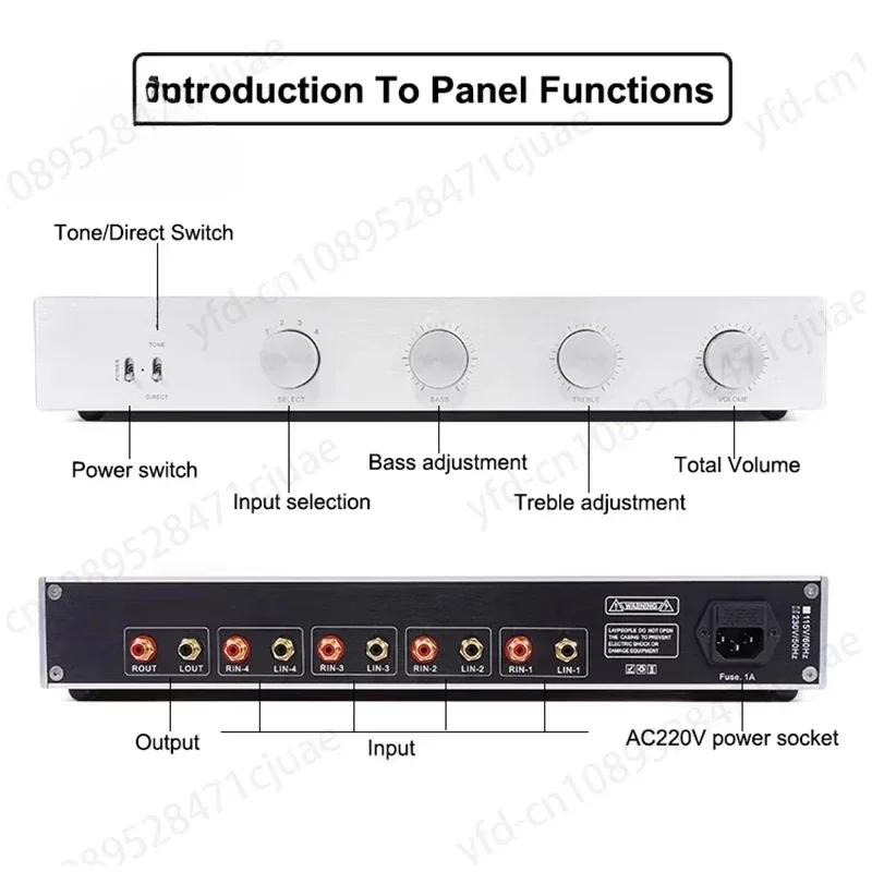 Refer Hi End Fm711 Circuit Pure Class A Power Supply Preamp Amplifier Hifi Home Field Effect Transistor Preamplifier