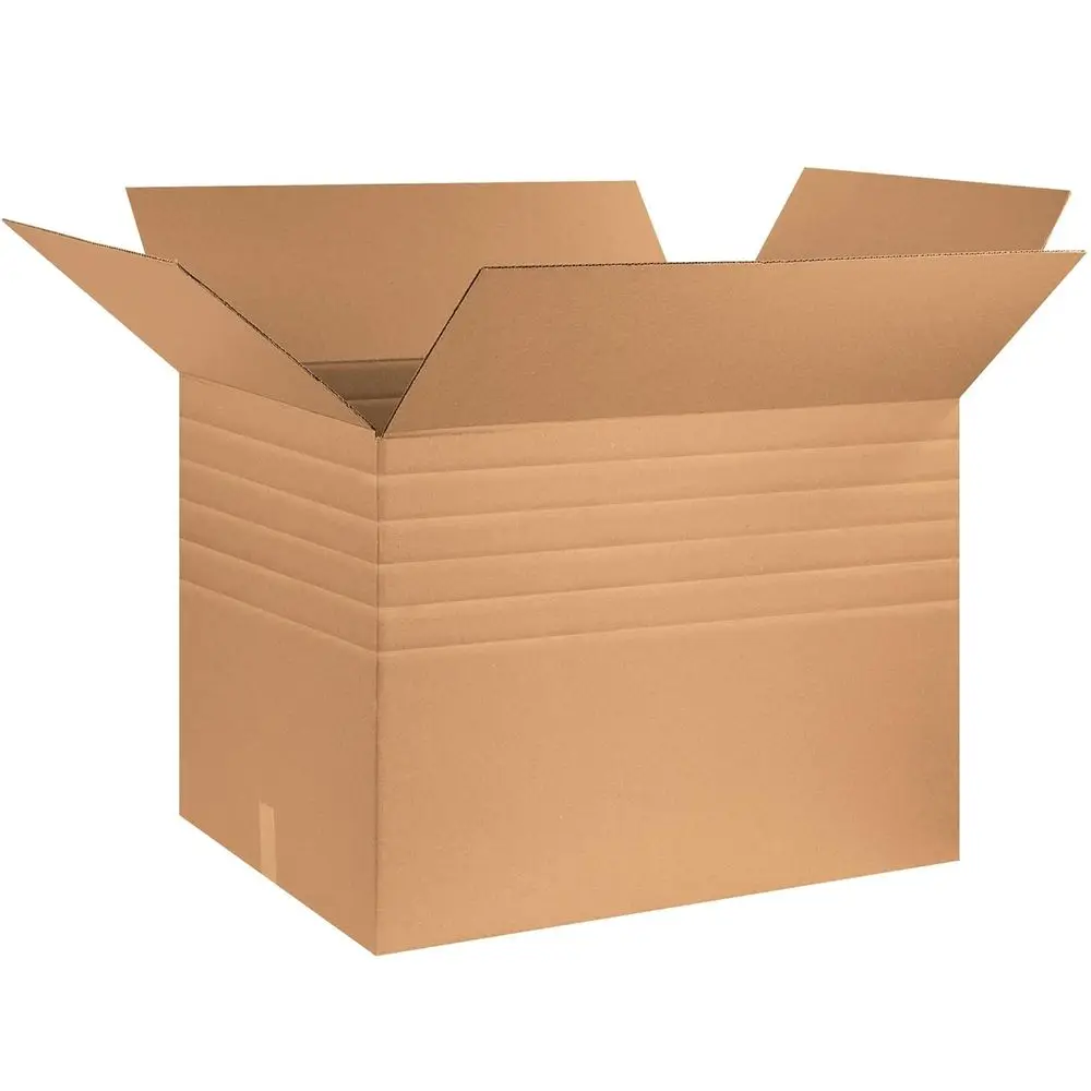 

MDHD322424 Heavy-Duty Multi-Depth Corrugated Cardboard Box 32" L x 24" W x 24" H, Krat, or Shipping, Packing and Moving (Pack o