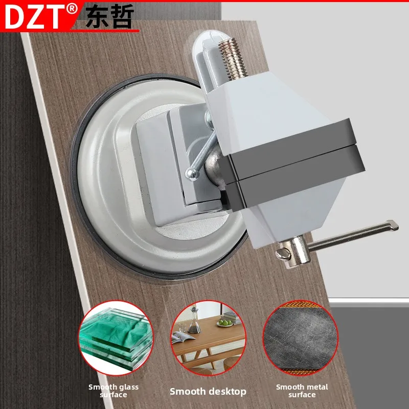 

Плоскогубцы с вращением на 360 градусов и креплением на присоске из алюминиевого сплава - крепление для электродрели/шлифмашины, настольные плоскогубцы, малые плоскогубцы