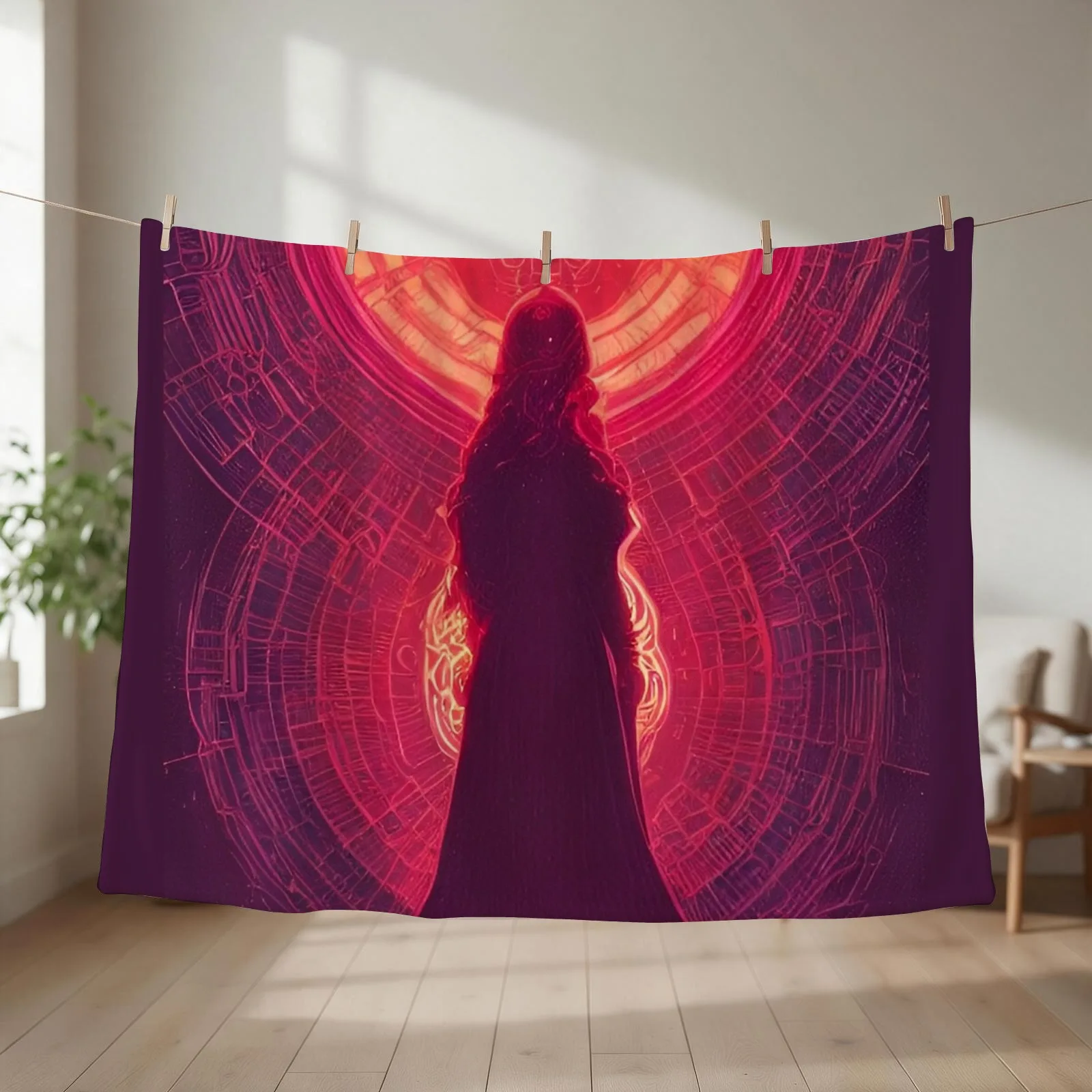Scarlet Manipulator Throw Blanket couch cozy soft plush fuzzy picnic outdoor blanket