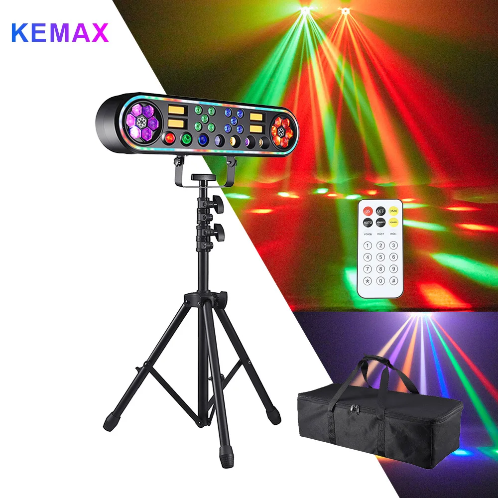 150W Disco Party with Stand RGBW 5 in 1 Moving Head DJ Light LED Beam Strobe Stage Effect Lighting for Disco Wedding Bar view 2