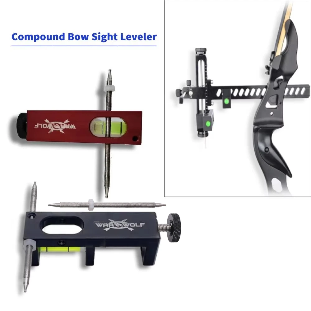 

Compound Bow Leveler Positioner Adjustment Tool Archery Hunting Shooting Accessory for Precision Aim And Balance