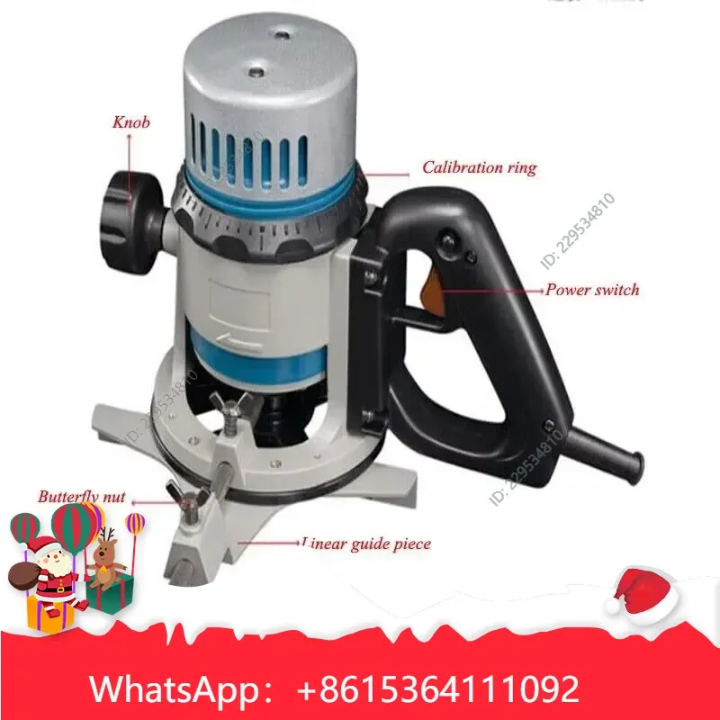 1pc Electric Wood Milling Engraving Machine for M1R-FF03-12 Boring Slotting Trimming 220V Compatible For Model，practical use