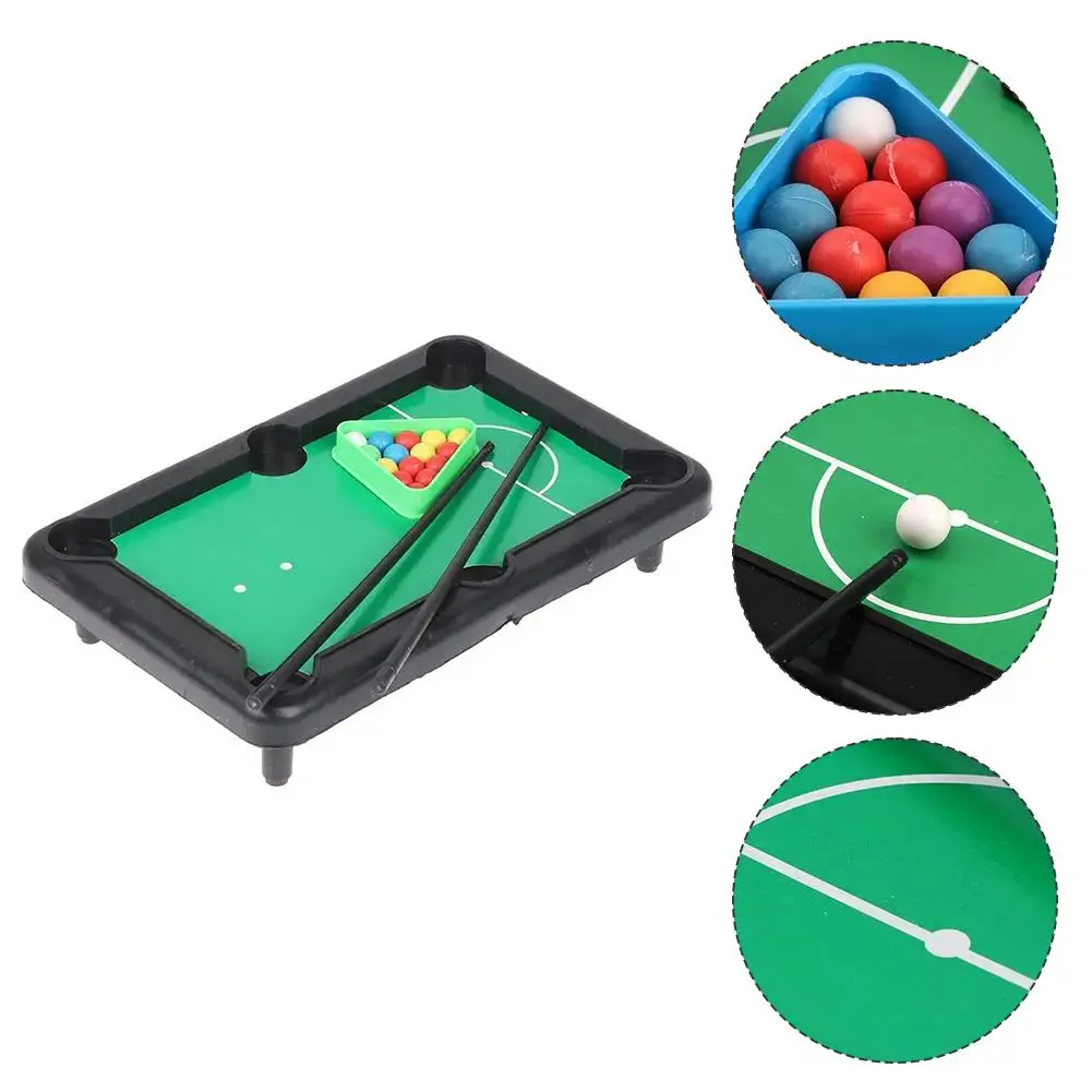 Mini Home Party Games Parent Child Interaction Game Education Toys Board Desktop Billiards Games For Children Mini Billiard B9V0