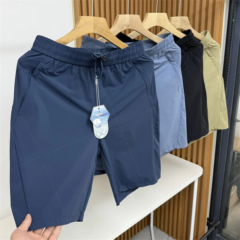 

Men's Summer Casual orts Breathable Dry Qui-Dry Elastic Sweat-ng Spor Loose Fit Youthful Energy Sle Thin