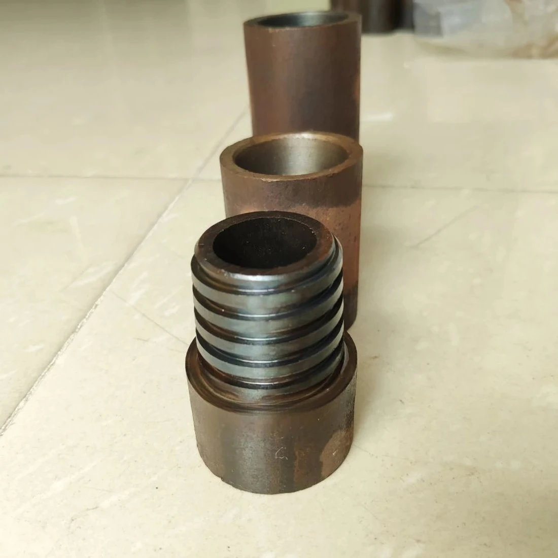 25/32/42/48/50/60/70/75mm drill pipe joints, cone thread joints, geological drilling rigs, water well drilling rig accessories