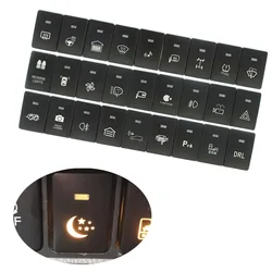 Orange LED Light Auto BSM Radar Button Auto Nanoe Switch Reverse Lights Button Power Supply For Mitsubishi Outlander 2013-2020