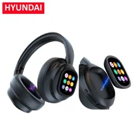 Nuevo HYUNDAI X1PRO auriculares inalámbricos Bluetooth 6,0, auriculares de traducción AI, más de 100 idiomas, con pantalla LED de Control táctil magnético