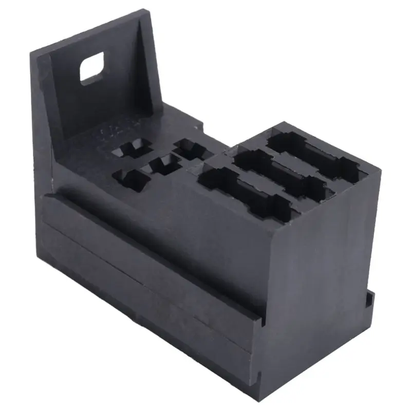 10X For Car Rv Yacht Relay & 3 Fuse Base Kit - 4, 5 Pin & Flasher Relays Ato Fuses Holder Socket Box
