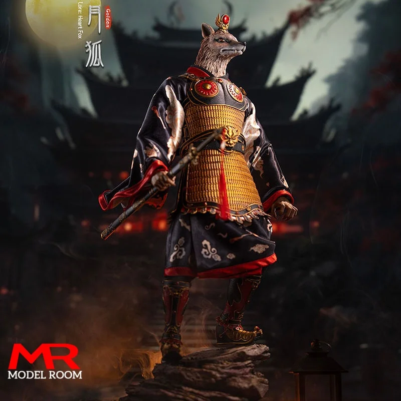 

TBLeague PL2023-216 1/6 Stellar Lore Heart Fox Golden Action Figure Soldier Figure with Display Base Full Set Collectible Model