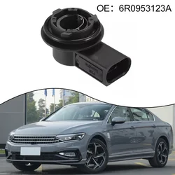 1x Black Car Lights Bulb Lamp Holder Socket Accessory 6R0953123A For Golf Practical Daytime Running Lights Bulb Holders Parts