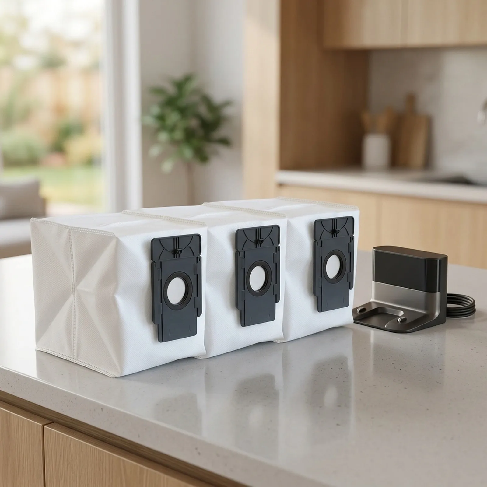 Automated Cleaning Disposable Dust Bags Cleaning Appliance Includes 4 Bags Seals When Lifted Suitable For RVA200