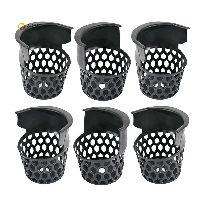 

A48F-6 шт. карманы для бильярдного стола, набор карманов для бильярда, черная сетка для бильярда, развлекательные веб-карманы, корзины для снукера