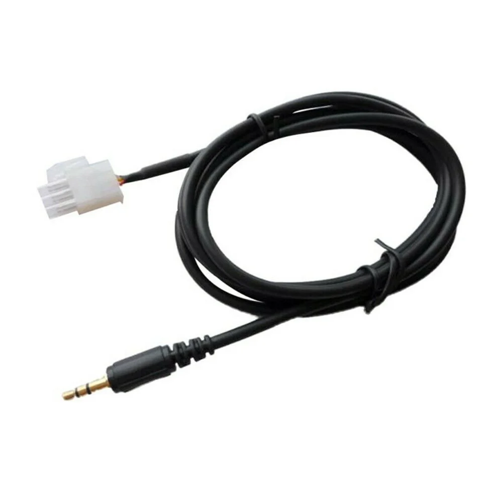 Kabel Audio adaptor AUX sepeda motor 3.5MM, kabel adaptor Aux Audio AUX 1 buah kabel panjang 3 Pin 1.5m kabel sepeda motor
