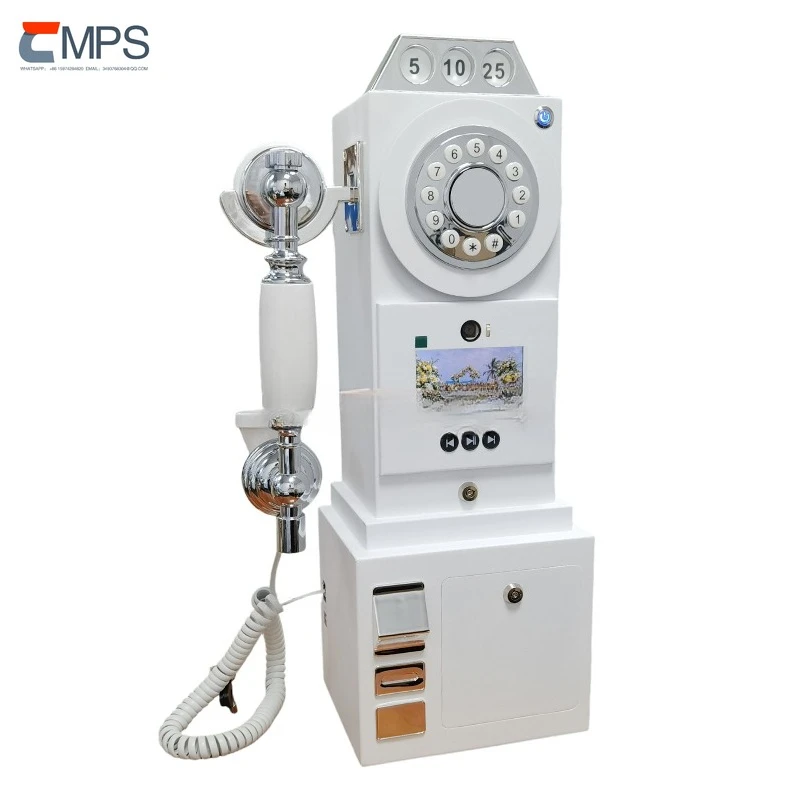 Hot Sales White Audio Guestbook Portable Design Video Audio Guestbook Phone