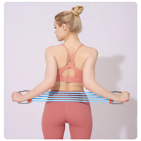 1pcs Elastic fitness resistance band Multi- adjustable chest expander Hand muscle Builder Training fitness puller