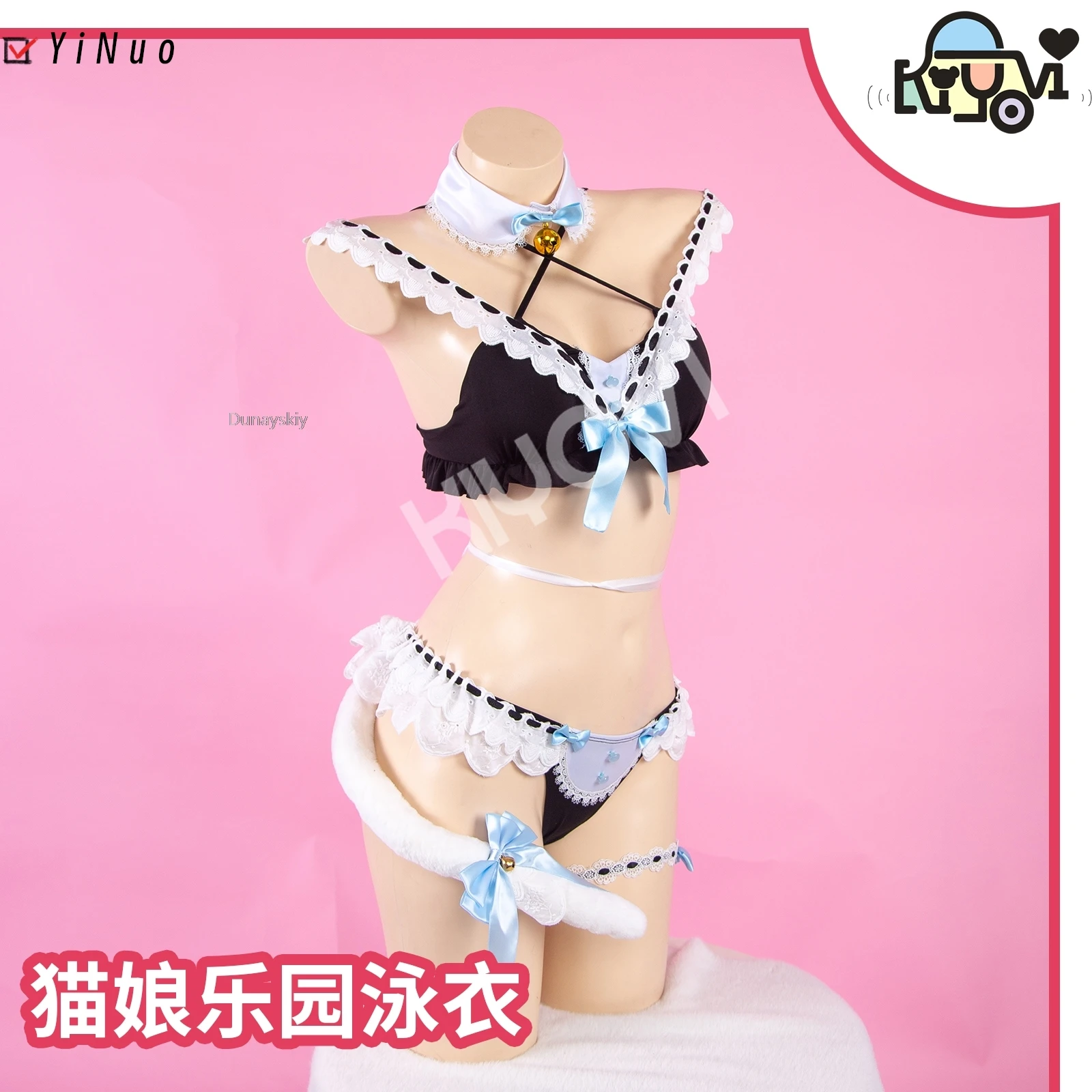 แม่บ้านคอสเพลย์อะนิเมะNEKOPARAผู้หญิงเครื่องแต่งกายLOVELIVE Carnivalเสื้อผ้าชุดว่ายน้ําชุดผู้ใหญ่ฮาโลวีนผู้ชายผู้หญิงเครื่องแต่งกายสาว