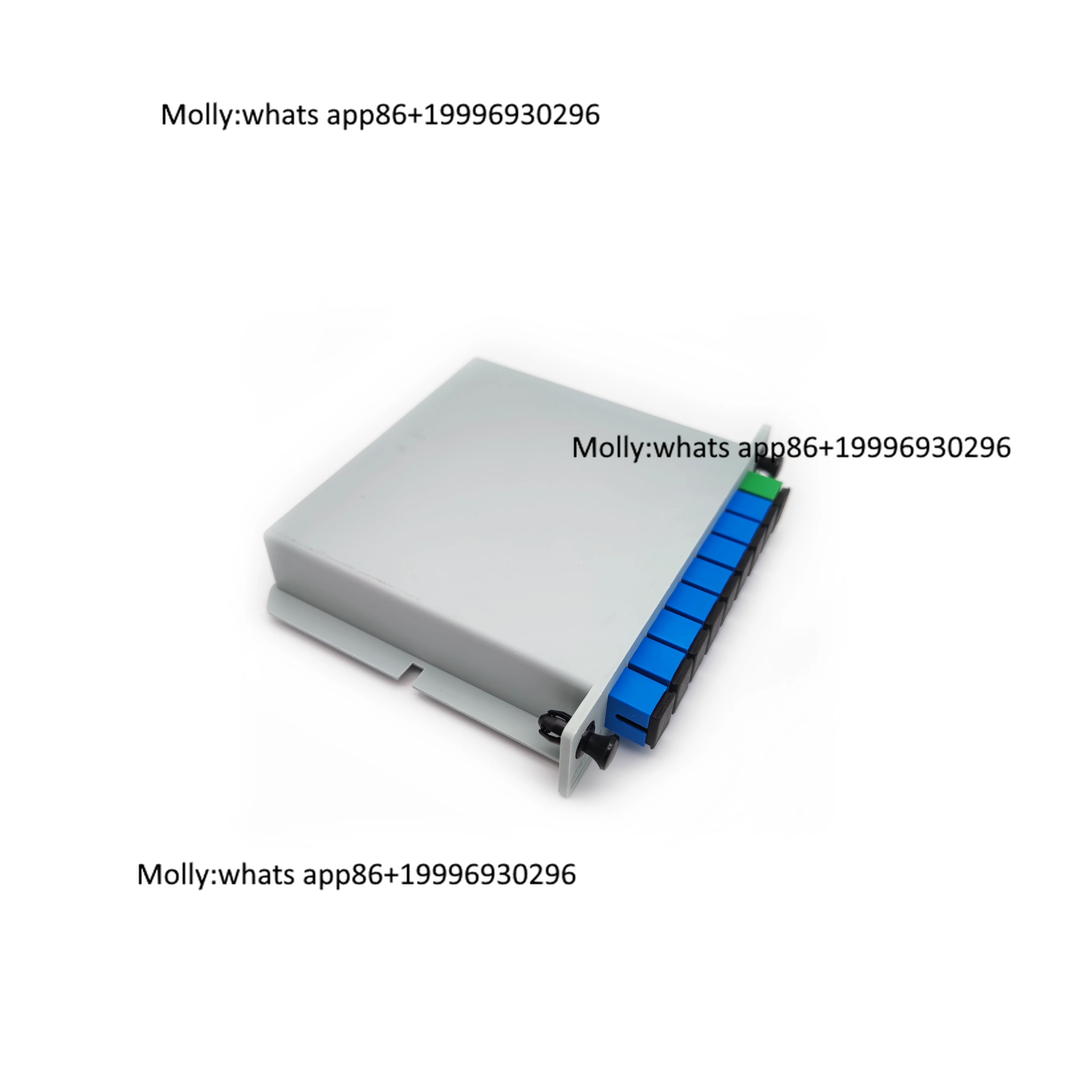 PLC Cassette Insertion Type SC APC 1x4 Fiber Optic Splitter Box SC UPC Fiber Optical Distribution for FTTH for WiFi