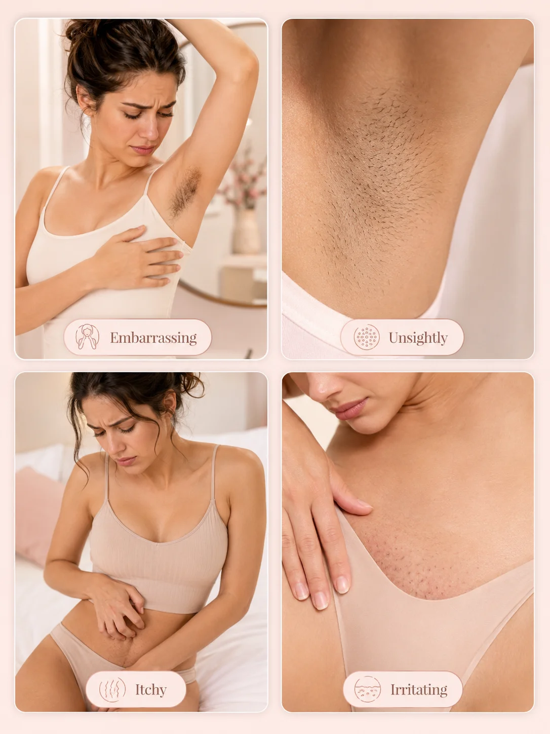 Trimmer for Women  Rechargeable Waterproof Lady Shaver Facial Body Leg Pubic Hair Removertrimmer for woman bikini