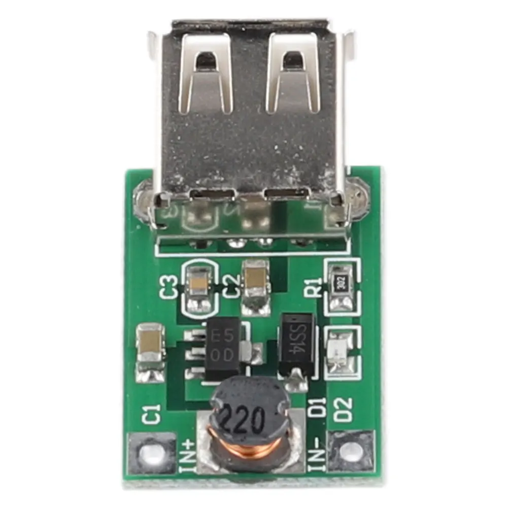 DC Step-Up Converter Module 5V DC-DC Boost Volt Converter High Efficiency Boost Converter Voltage Regulator Board USB Output