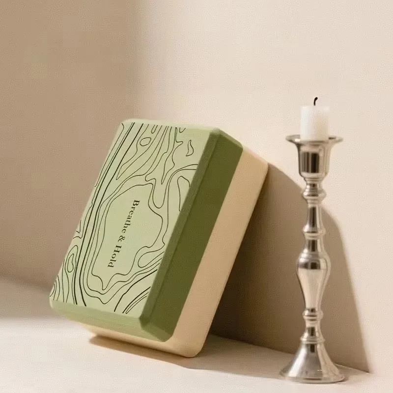 YTYIN Printable Logo Multi-color Yoga Blocks Suitable For Women's Fitness And Professional Yoga Studios Made Of High-density Mat