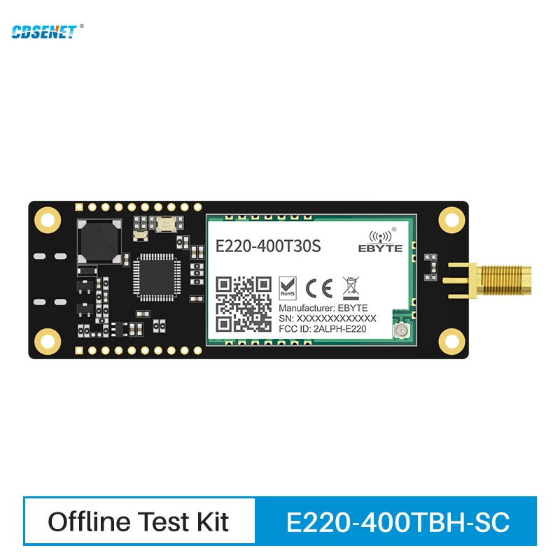 Lora LLCC68 433MHz Offline Test Development Board Kit CDSENET E220-400TBH-SC 30dbm UART OLED Button Control STM32F103C8T6