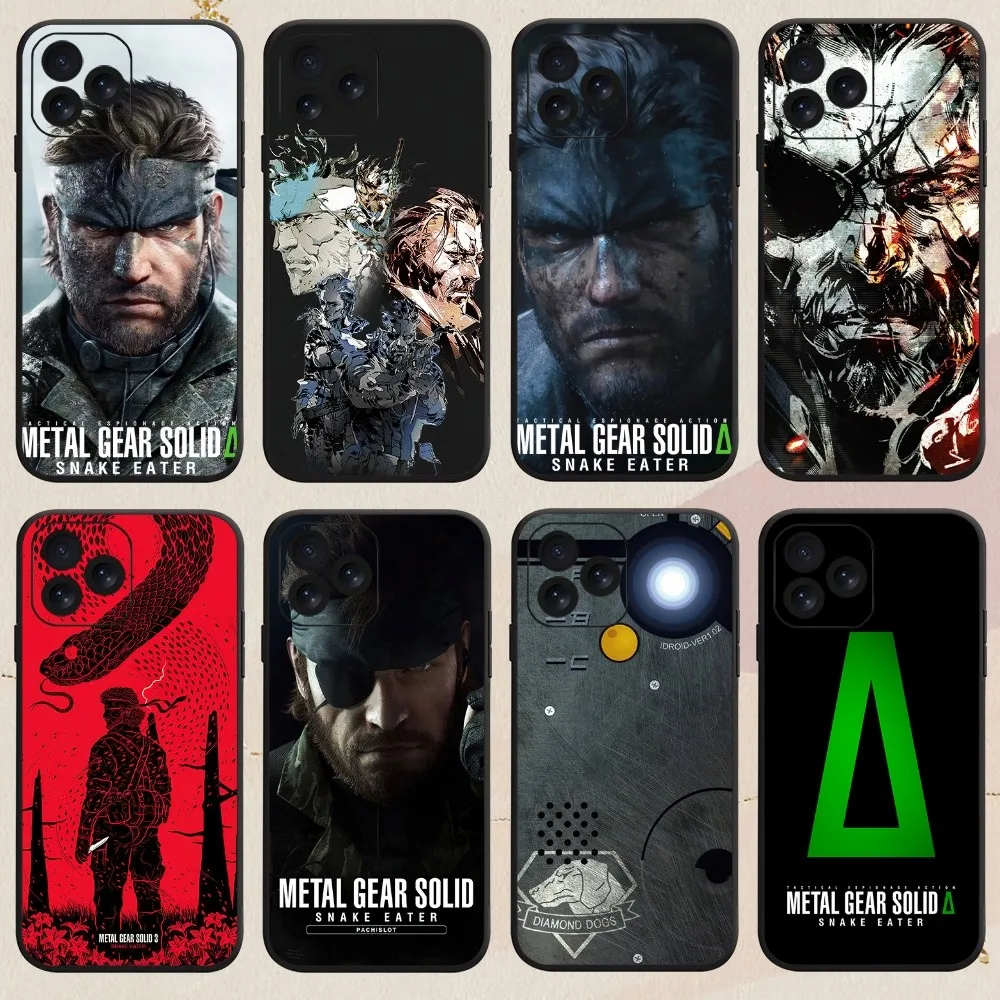 Game Metal Gear Solid Delta Snake Eater MGS Phone Case For iPhone 8 14 15 13 12 11 Mini X Xr XS Pro MAX Plus Shell