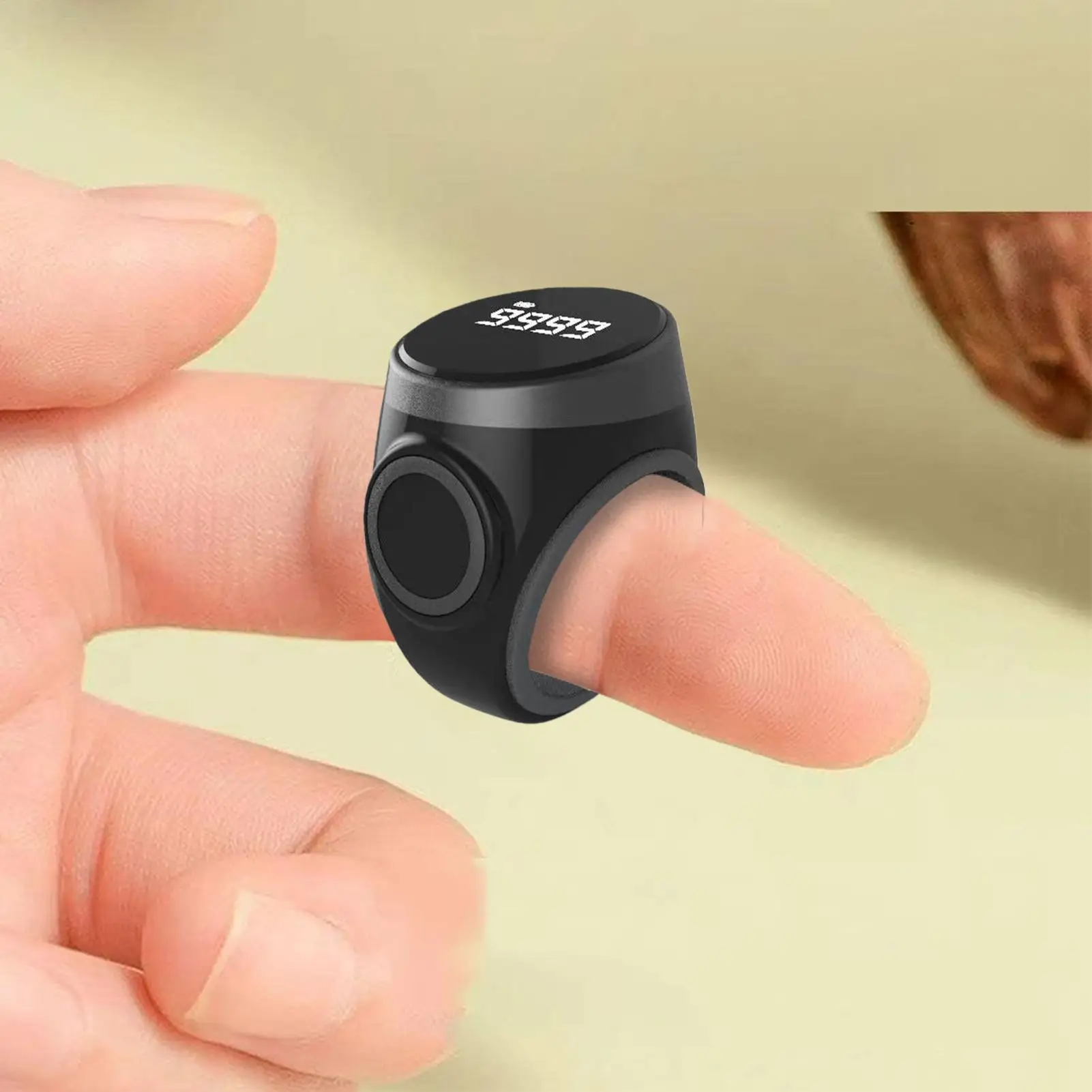 Finger Clicker Ergonomic Waterproof Ring Mini Finger Counter For Indoor Outdoor Walking Golf Math Classroom Exercise