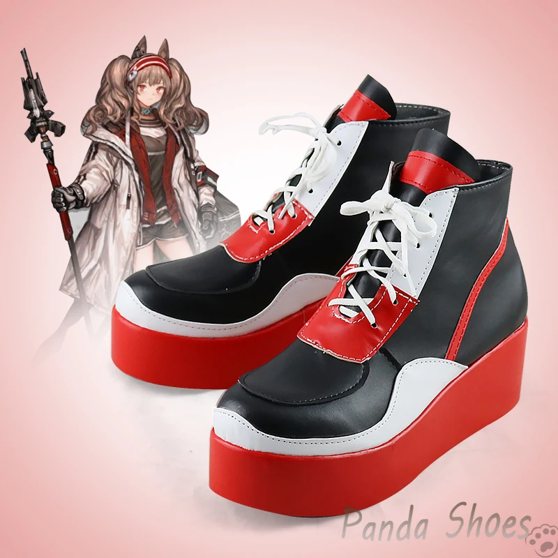 

Angelina Game Arknights Cosplay Shoes Anime Cos Comic Cosplay Costume Prop Shoes for Con Halloween Party